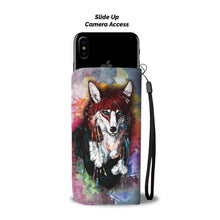 Load image into Gallery viewer, Native Wolf Wallet Case