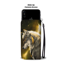 Load image into Gallery viewer, Double Wolf Wallet Case