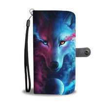 Load image into Gallery viewer, Moonlight Wolf Wallet Case