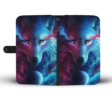 Load image into Gallery viewer, Moonlight Wolf Wallet Case