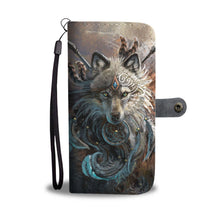 Load image into Gallery viewer, Native Wolf Wallet Case