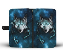 Load image into Gallery viewer, Native Wolf Wallet Case