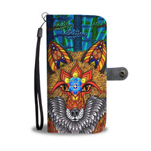 Load image into Gallery viewer, Native Wolf Wallet Case