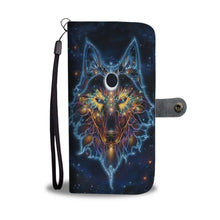 Load image into Gallery viewer, Native Wolf Wallet Case