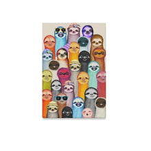 Load image into Gallery viewer, Sloth Canvas 12"x18"