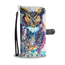 Load image into Gallery viewer, Owl Wallet Case 11