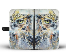 Load image into Gallery viewer, Owl Wallet Case 15
