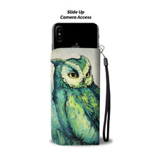 Load image into Gallery viewer, Owl Wallet Case 18