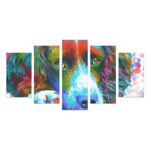Load image into Gallery viewer, English Springer Spaniel Canvas Wall Art 5-Pieces