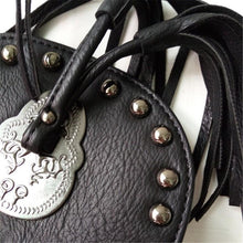 Load image into Gallery viewer, GOTHIC SKULL RIVETS TASSEL SHOULDER BAG