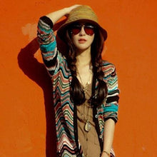Load image into Gallery viewer, Summer Hats Striped Beach